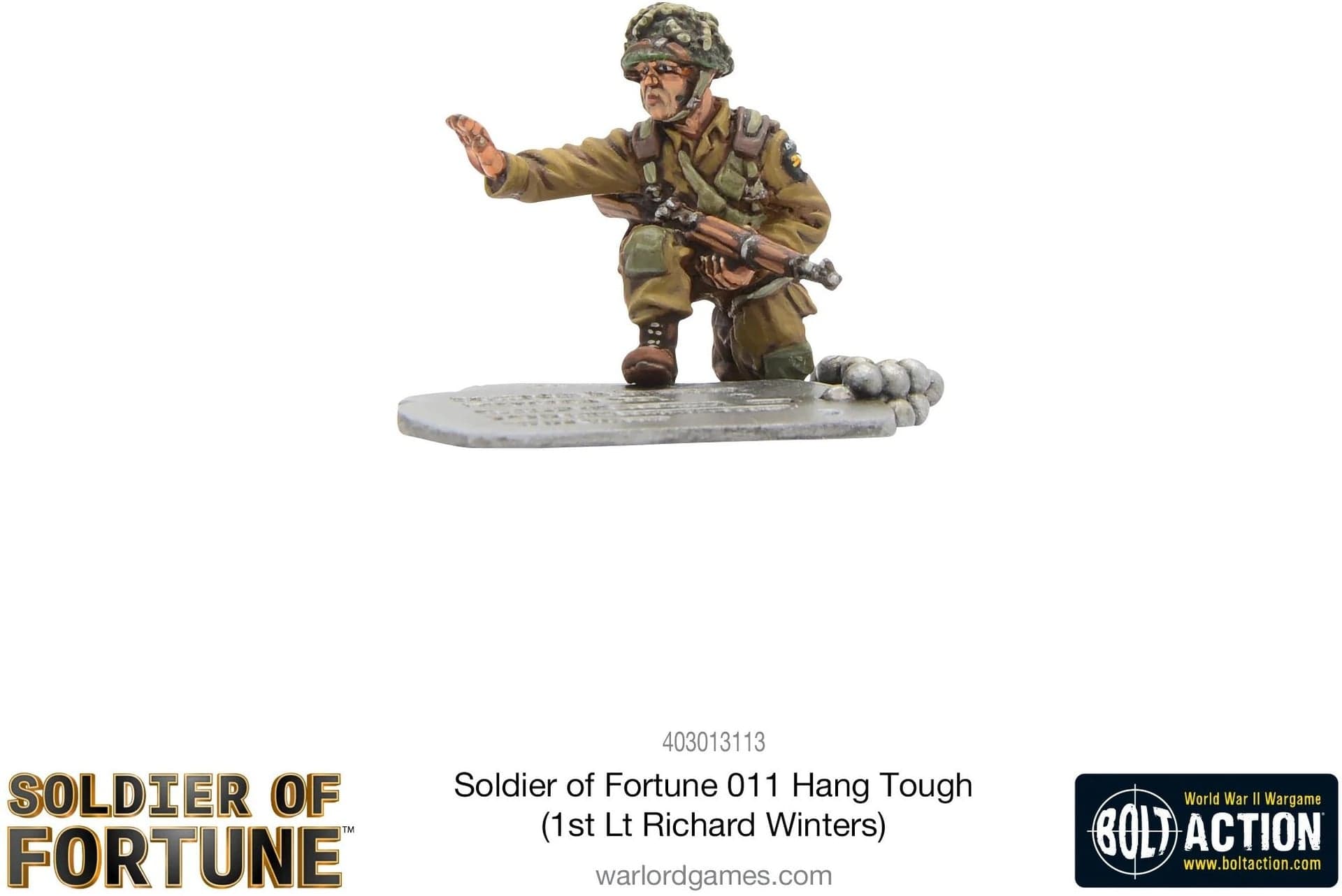 Soldier of Fortune 011: Hang Tough! (1st Lt Richard Winters) - Image 1
