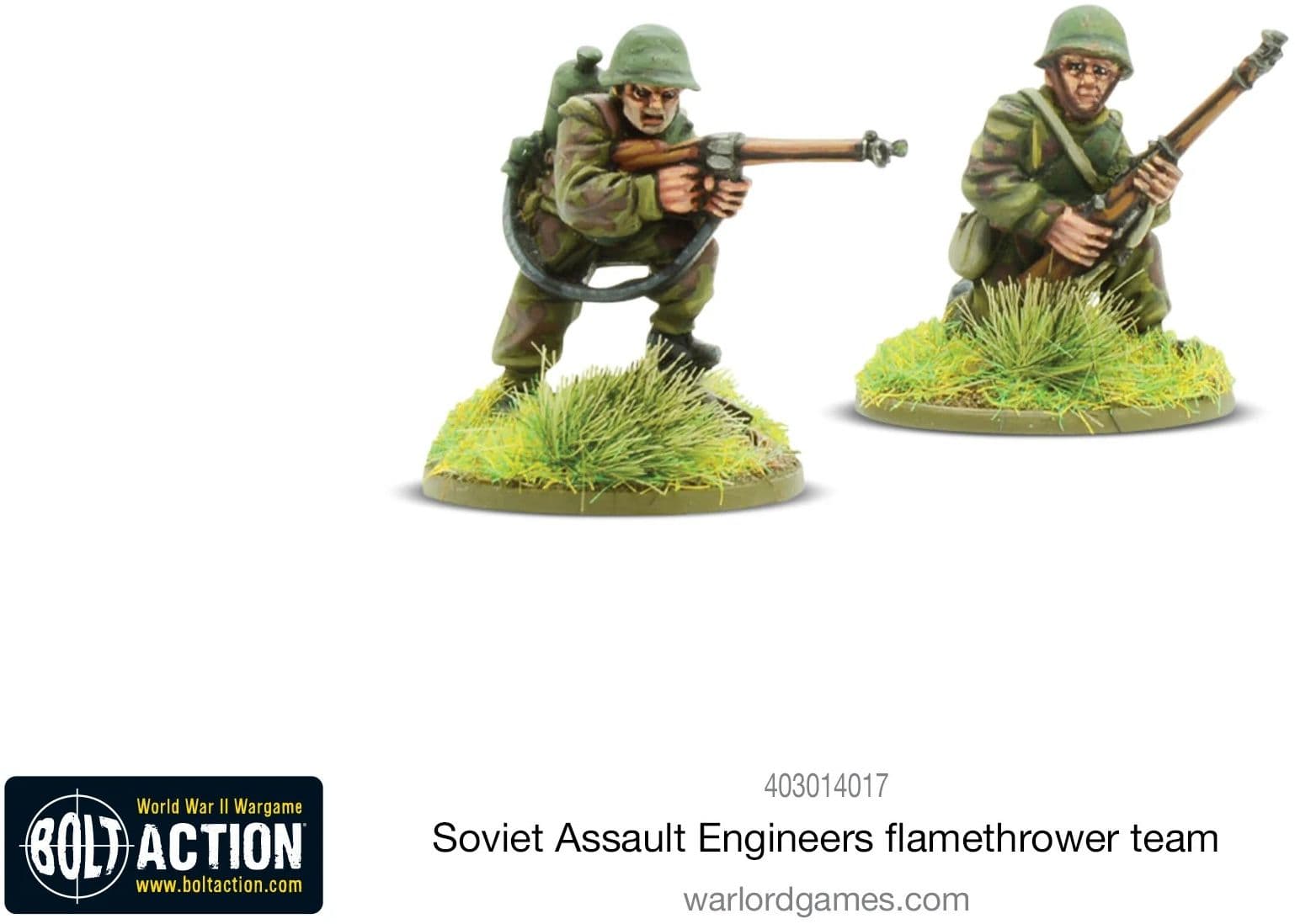 Soviet Assault Engineers flamethrower team - Image 1