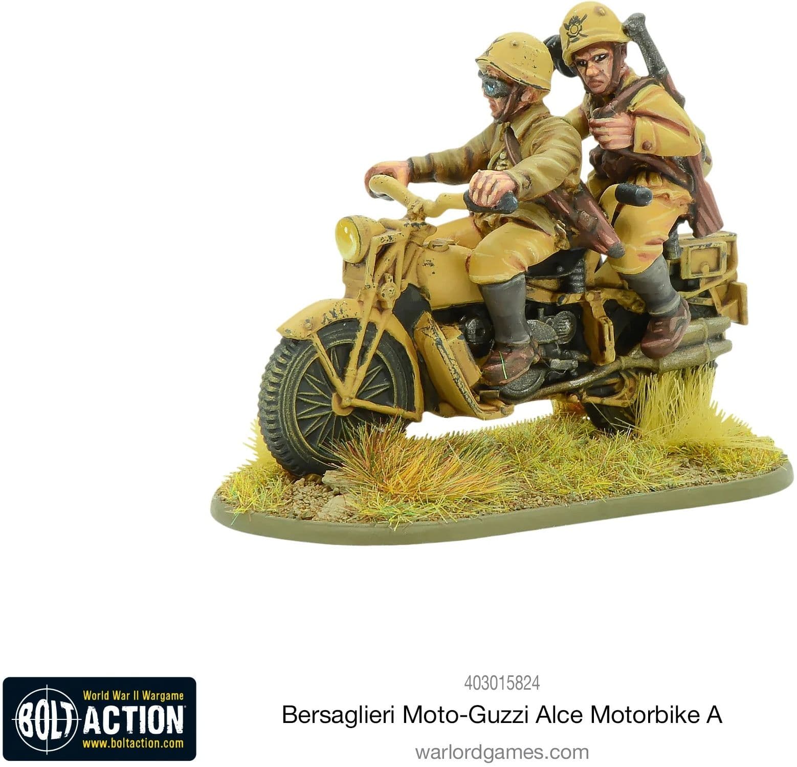 Bersaglieri Moto-Guzzi Alce Motorbike A - Image 1