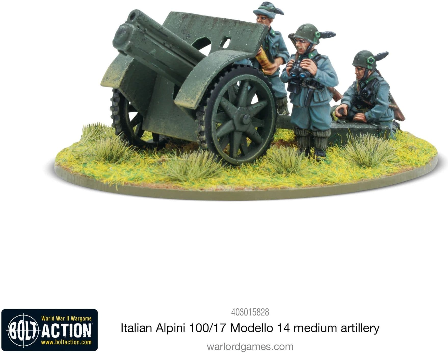 Italian Alpini 100/17 Modello 14 Medium Artillery - Image 1