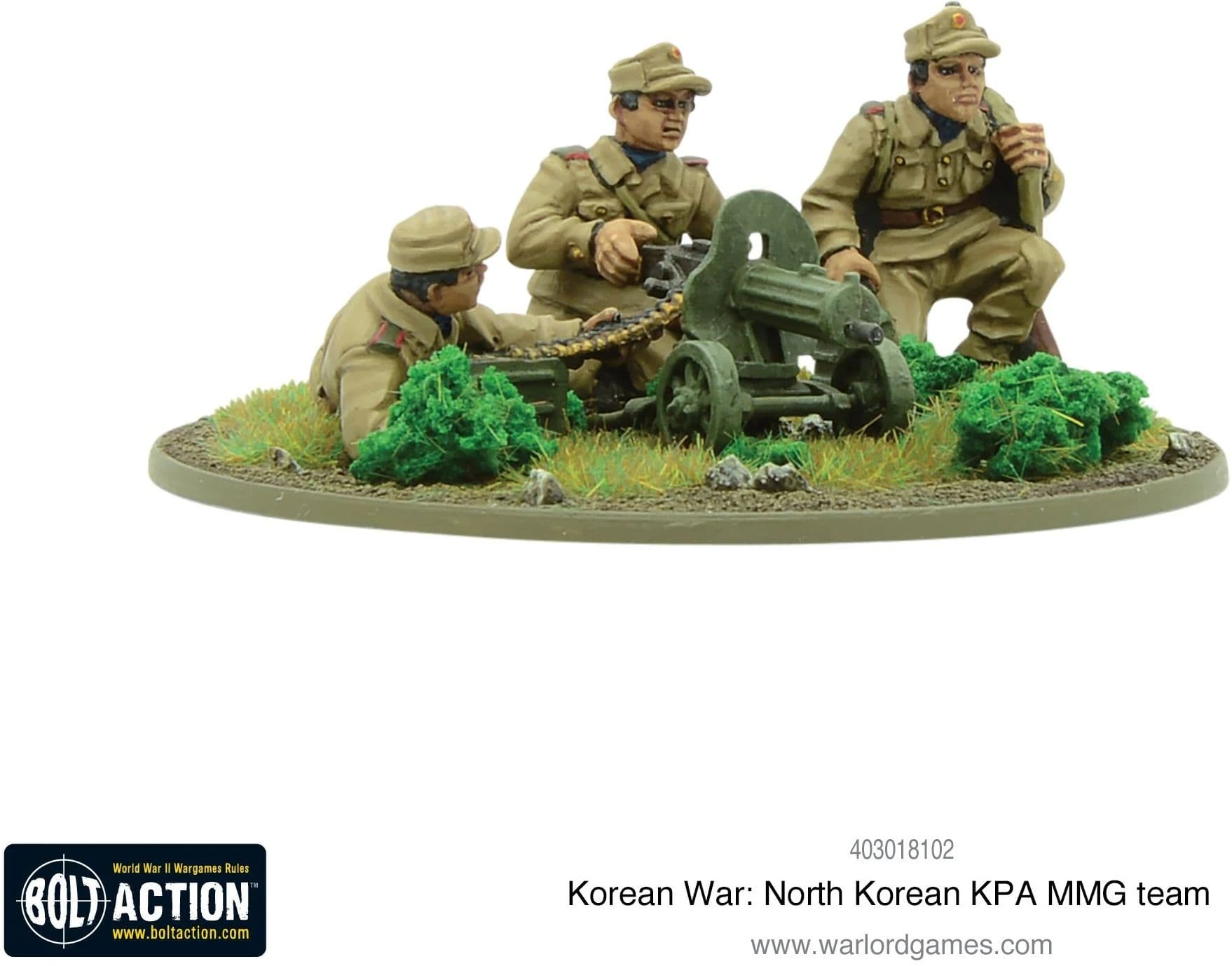 Korean War: North Korean KPA MMG team - Image 1