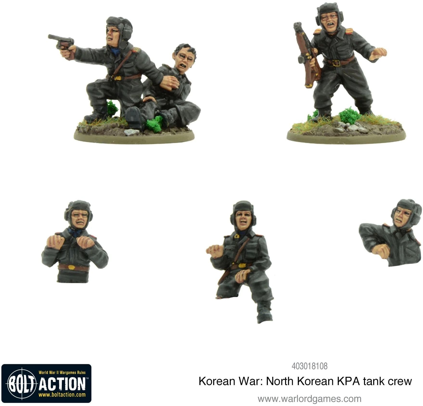 Korean War: North Korean KPA tank crew - Image 1