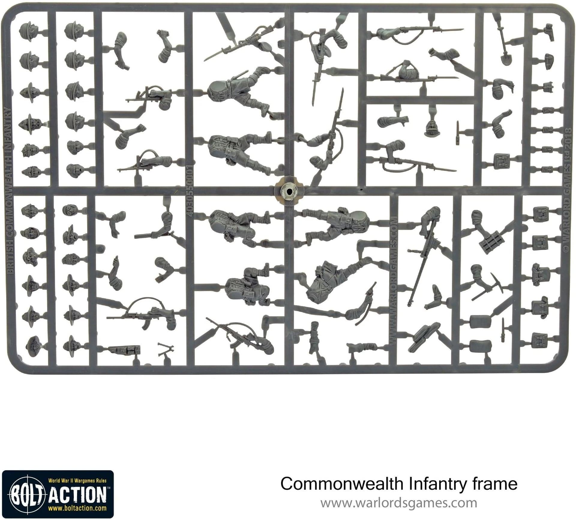 Commonwealth Infantry Sprue - Image 1