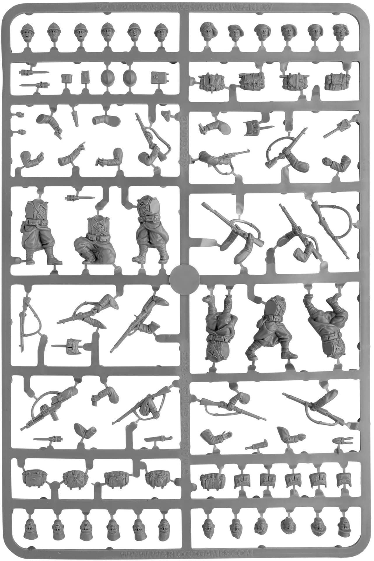 French Infantry Sprue - Image 1