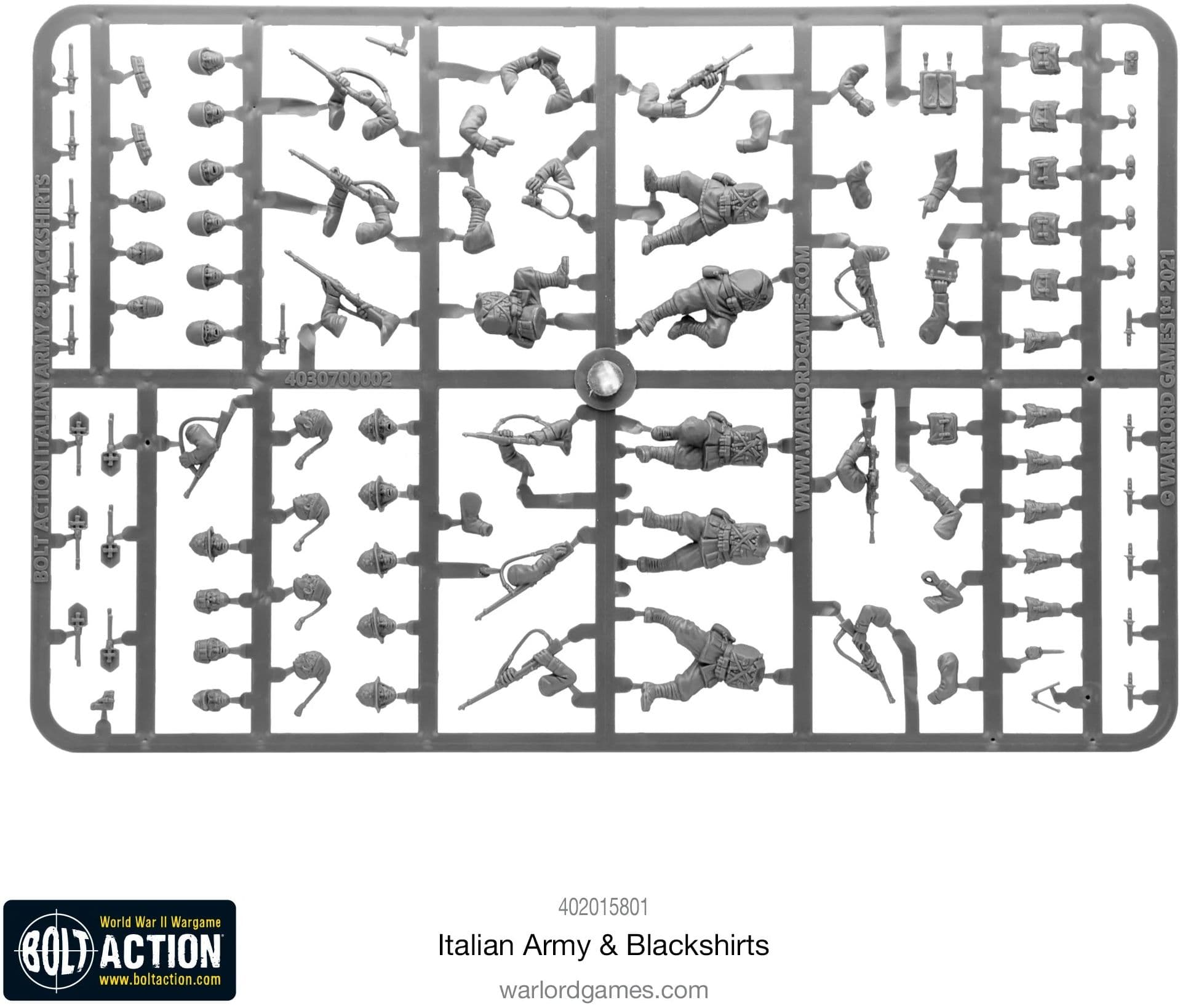 Italian Army & Blackshirts sprue - Image 1