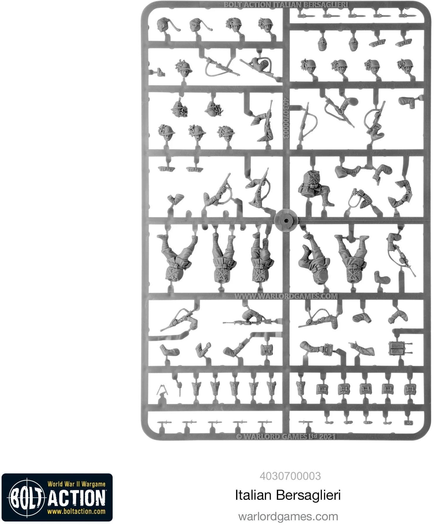 Italian Bersaglieri sprue - Image 1