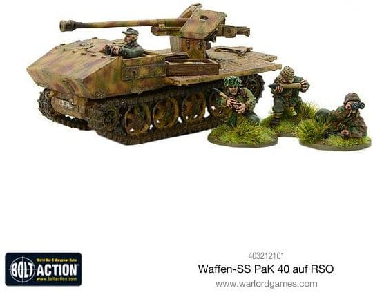 Waffen-SS Pak 40 auf RSO - Image 1