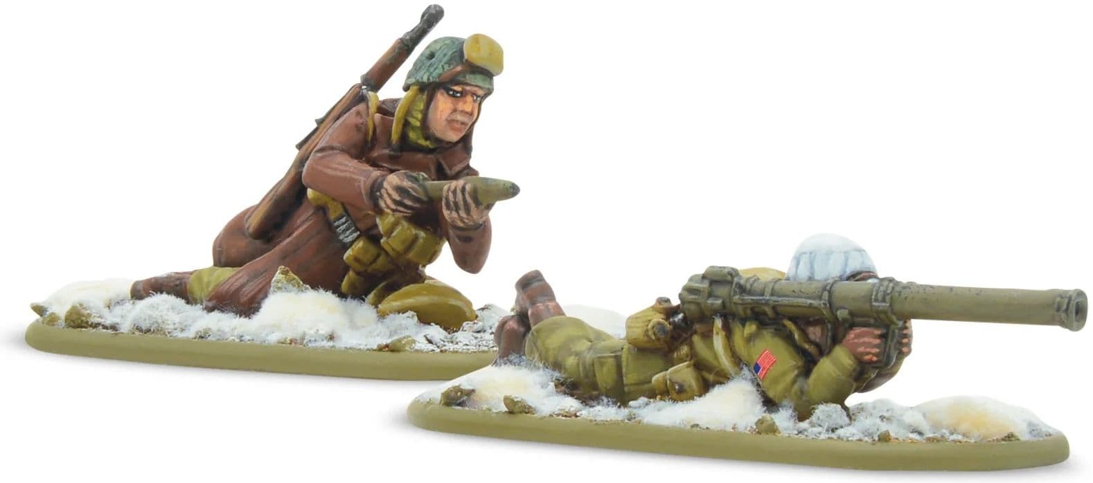 US Army (Winter) Bazooka Team (Prone) - Image 1