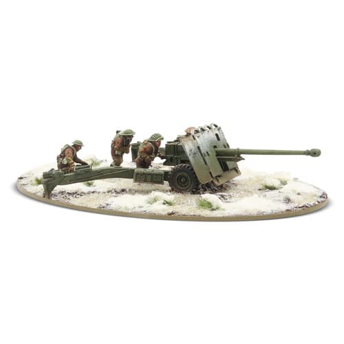 Bolt Action: 17 pdr Anti-Tank Gun with British Infantry (Winter) Crew - Image 1