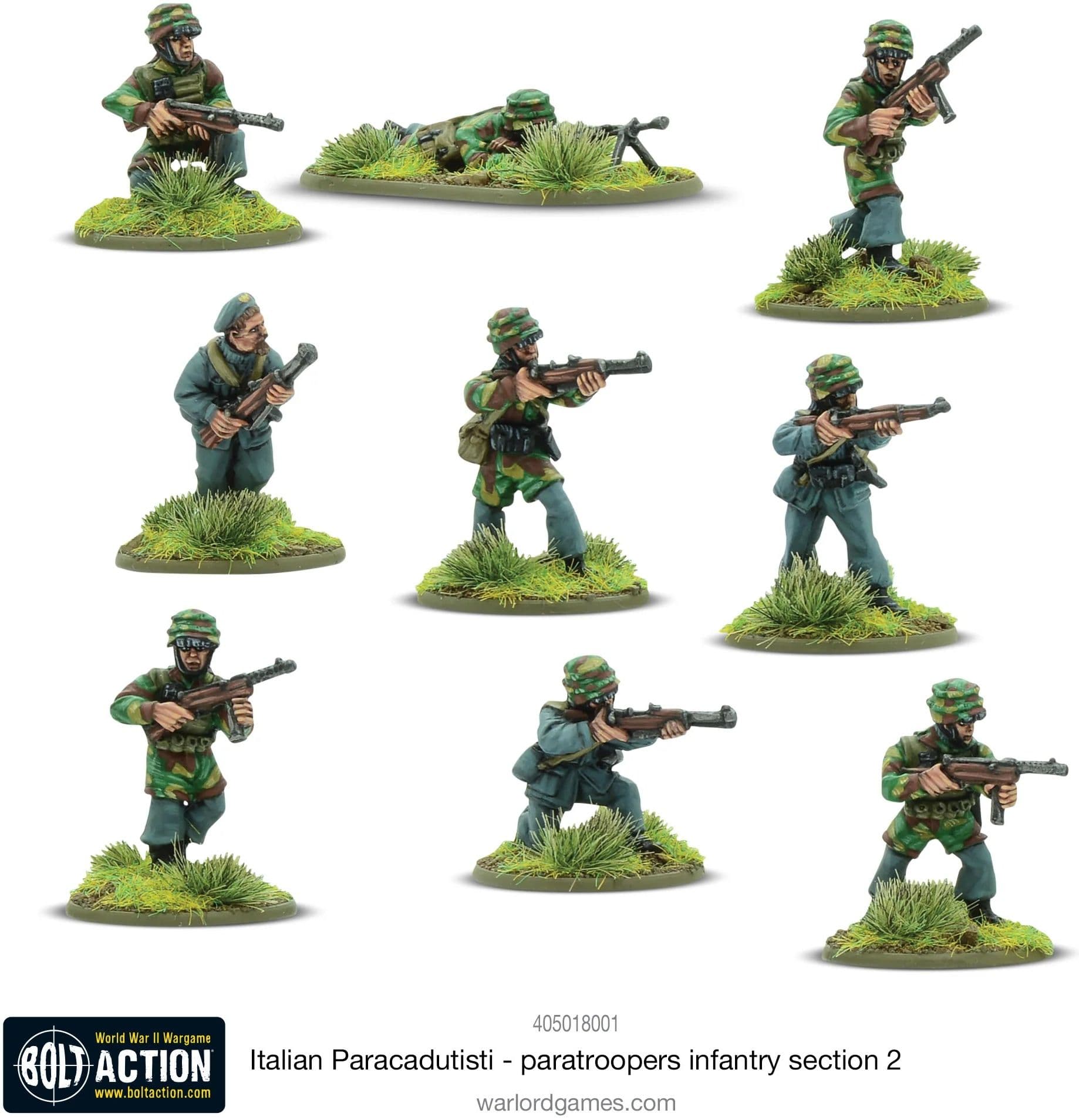 Italian Paracadutisti paratrooper infantry section 2 - Image 1