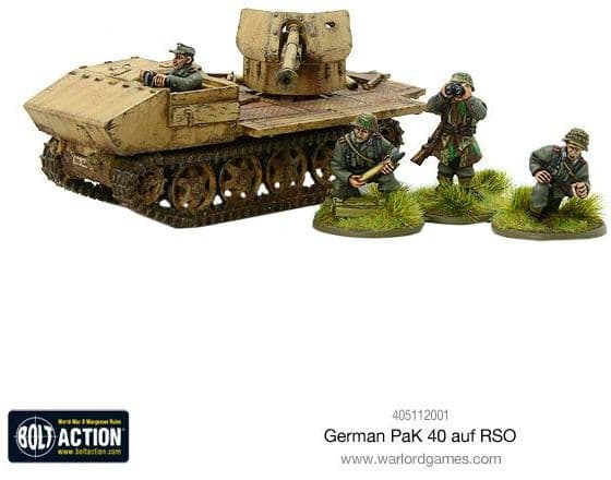 German Pak 40 auf RSO - Image 1