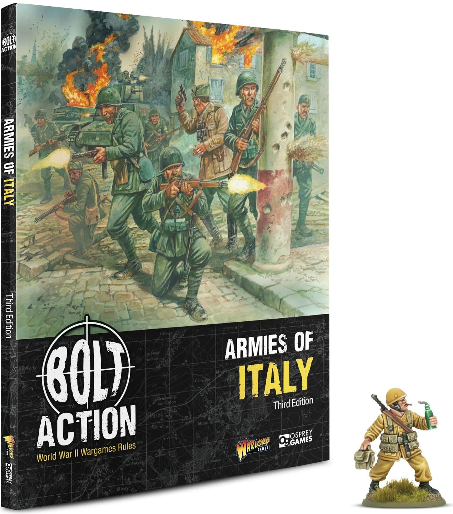 Armies of Italy with 'Desert Lightning' book miniature - Image 1
