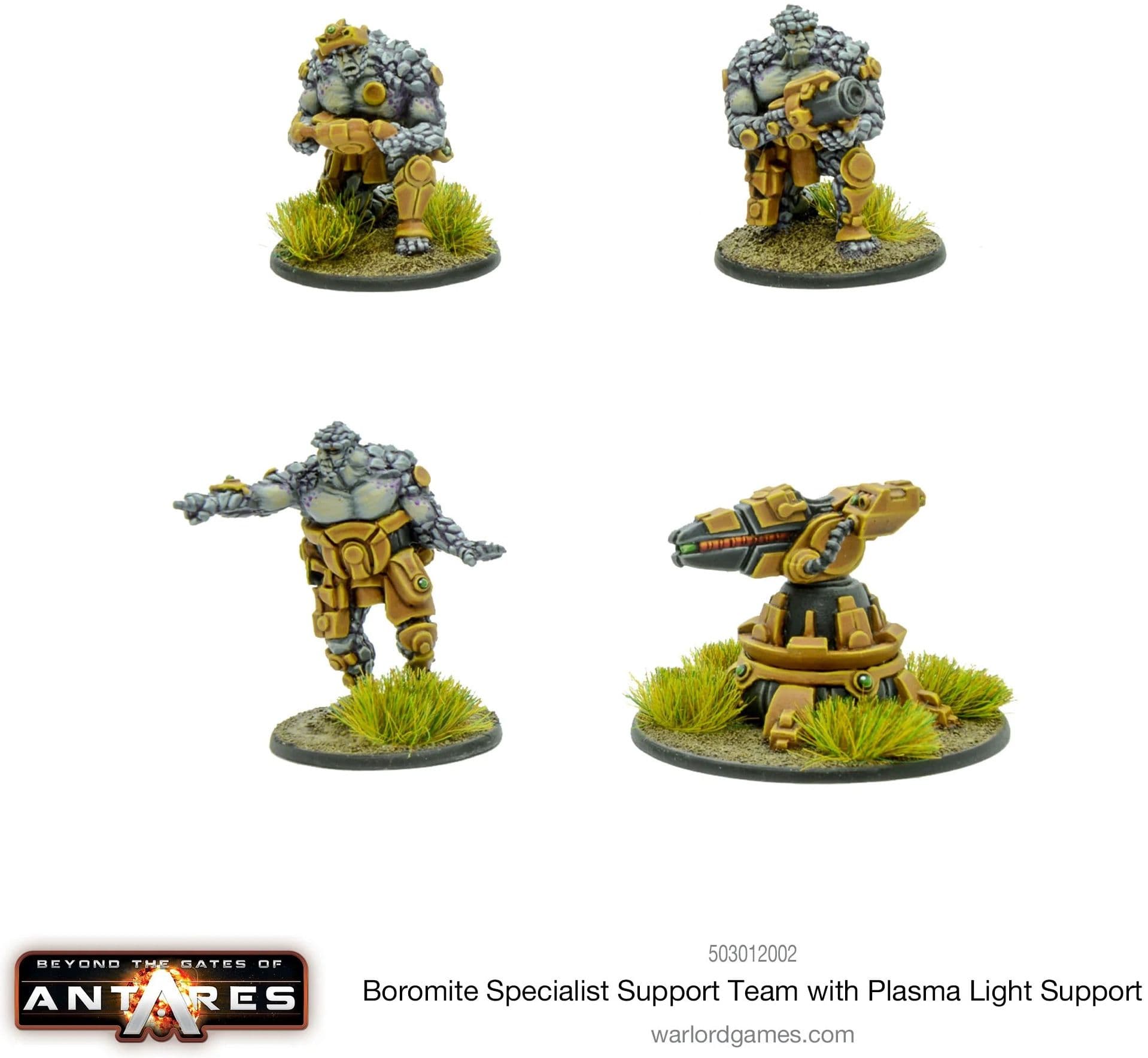 Boromite Specialist Support Team with Plasma Light Support