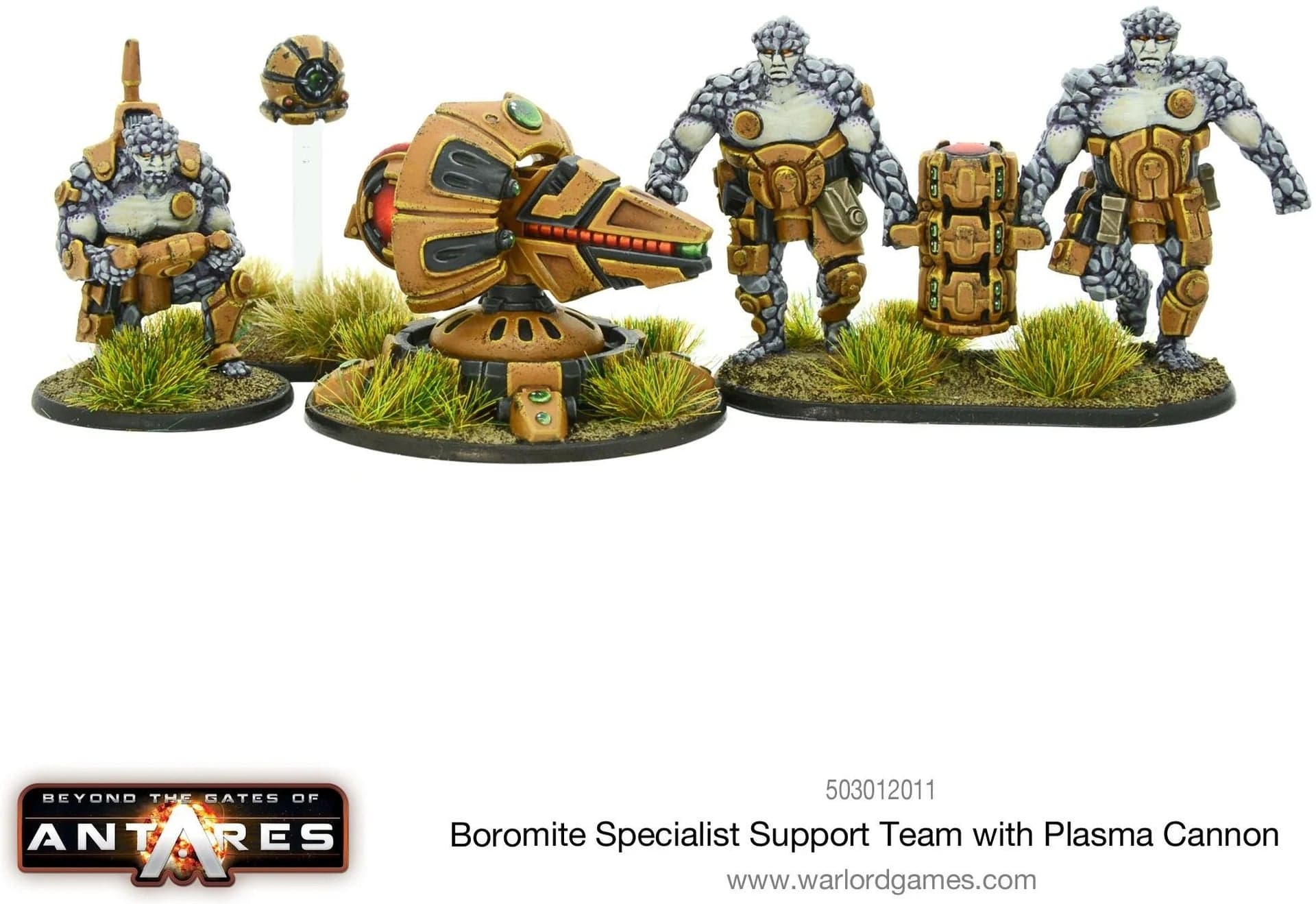 Boromite specialist support team with plasma cannon