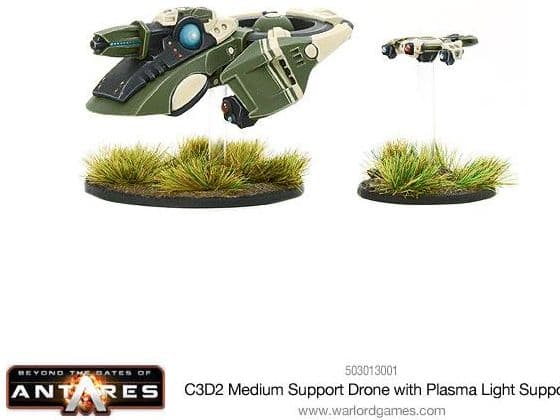 Concord C3D2 medium support drone with plasma light support