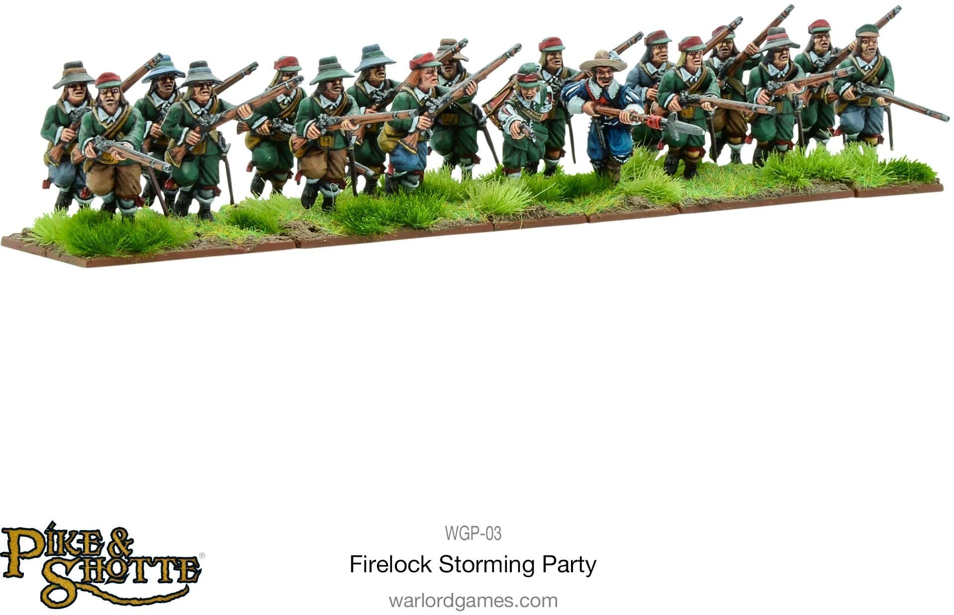 Firelock Storming Party plastic boxed set