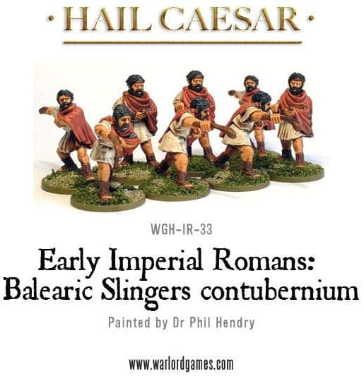 Early Imperial Romans: Balearic Slingers contubernium