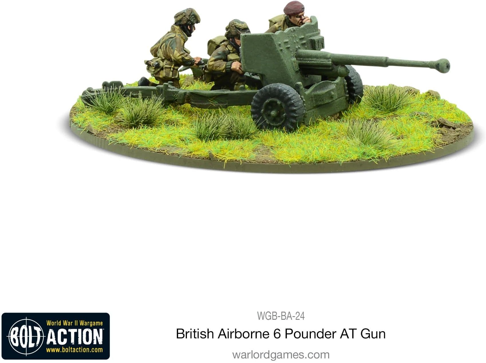 British Airborne Six Pounder AT Gun - Image 1