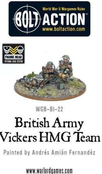 British Army Vickers MMG Team - Image 1