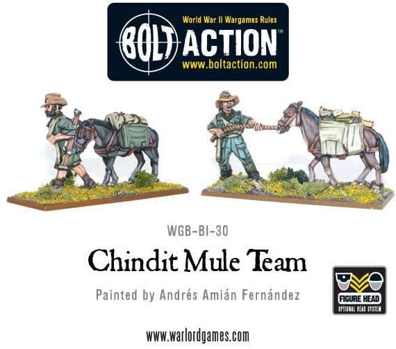 Chindit Mule Teams - Image 1