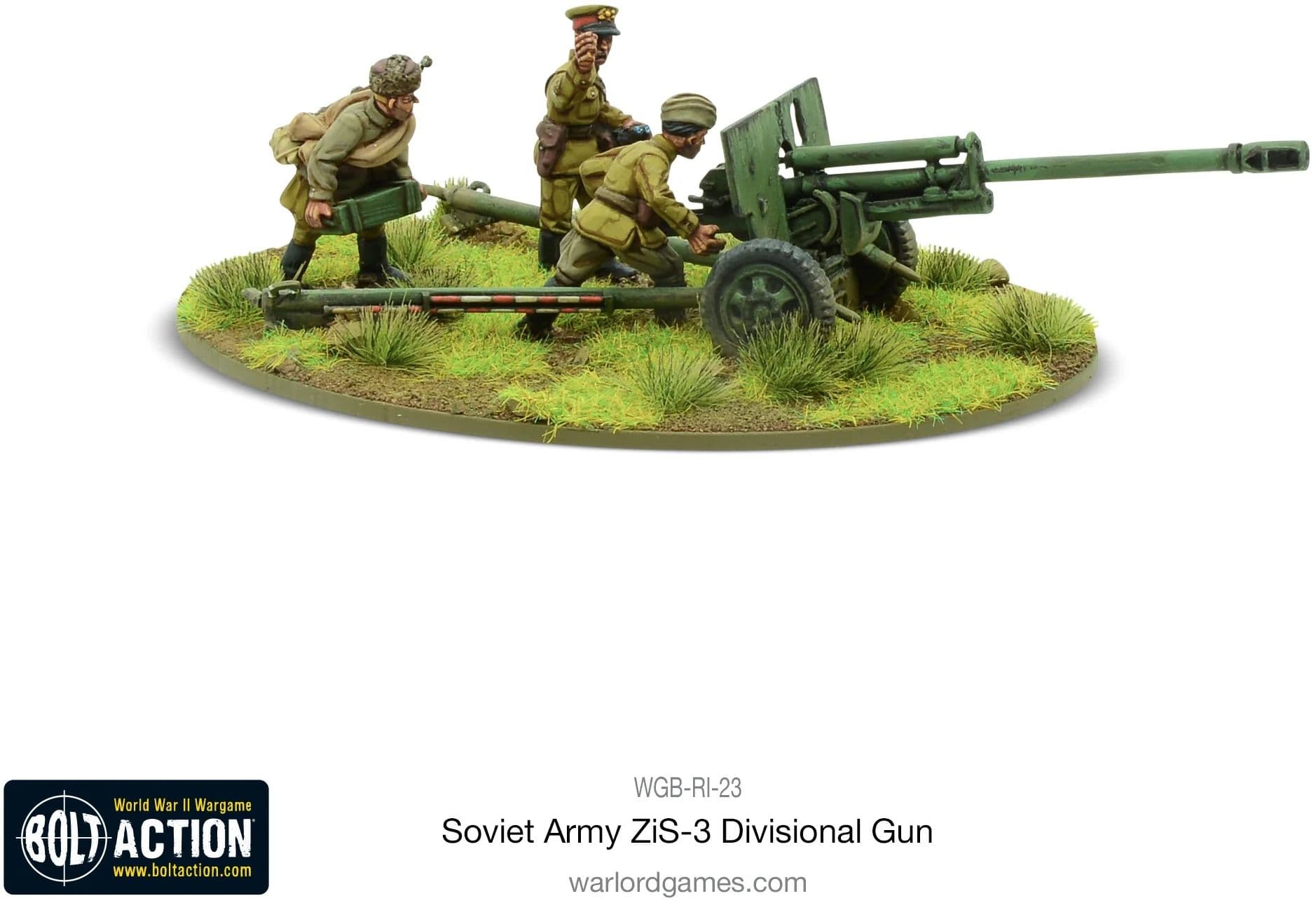 Soviet ZIS-3 76mm Divisional Gun - Image 1