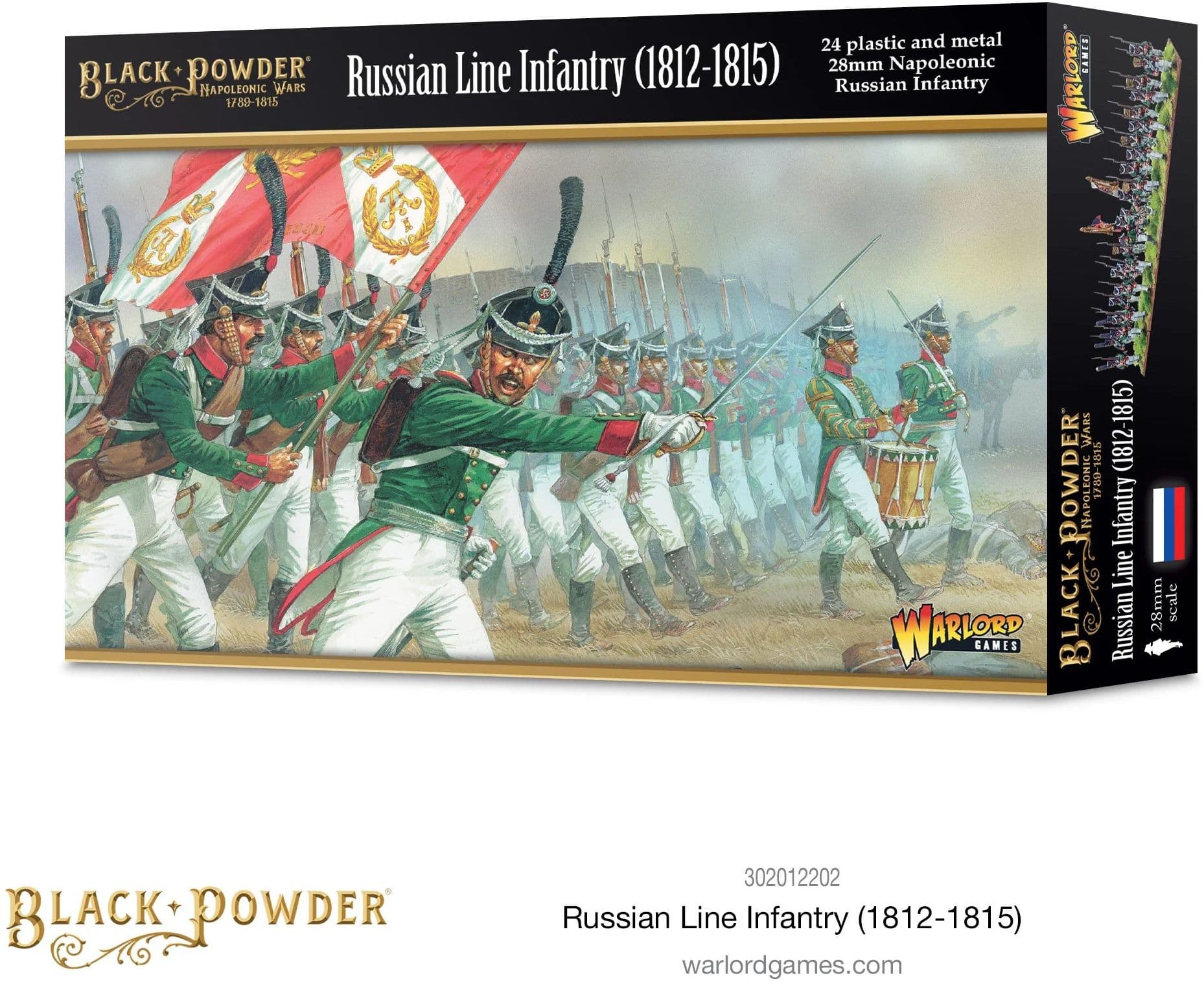 Napoleonic Wars: Russian Line Infantry (1812-1815) plastic boxed set - Image 1