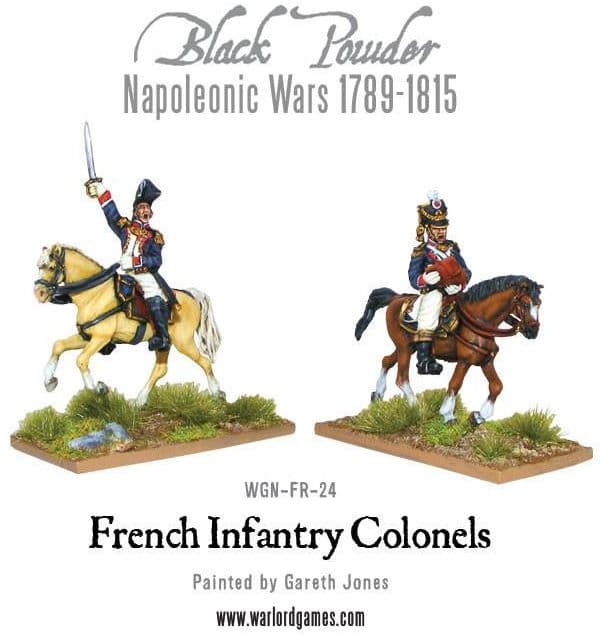 Mounted Napoleonic French Infantry Colonels - Image 1