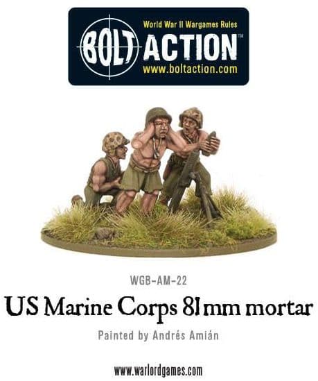 USMC 81mm mortar - Image 1
