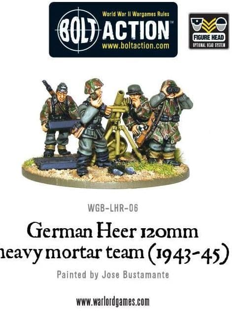 German Heer 120mm heavy mortar team (1943-45)