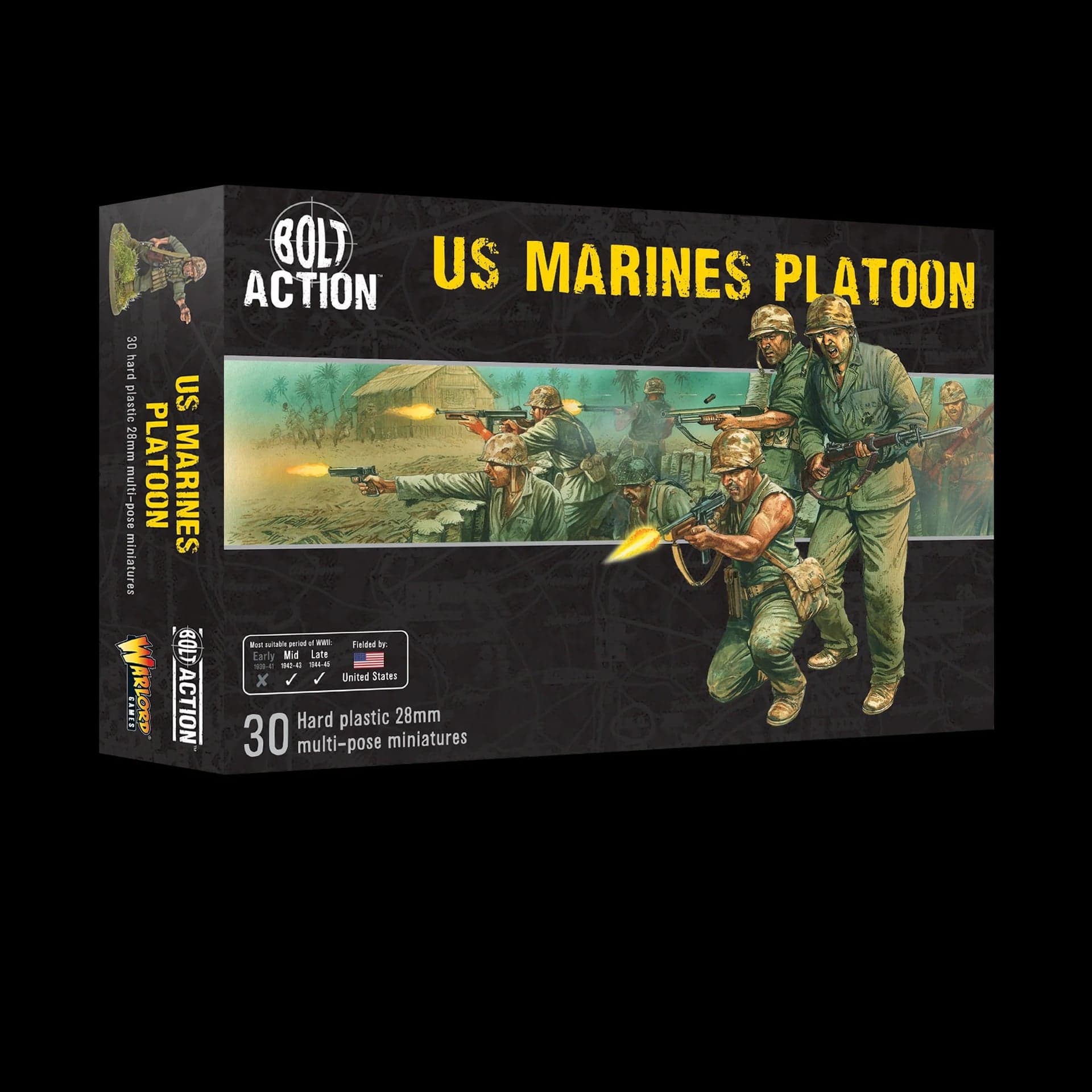 US Marines Platoon plastic box set - Image 1