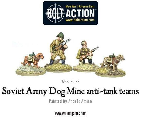 Soviet Army Dog Mine anti-tank teams - Image 1