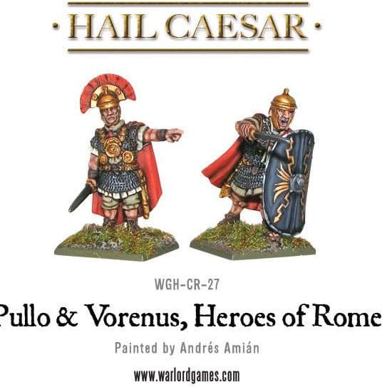 Caesarians Pullo and Vorenus, Heroes of Rome