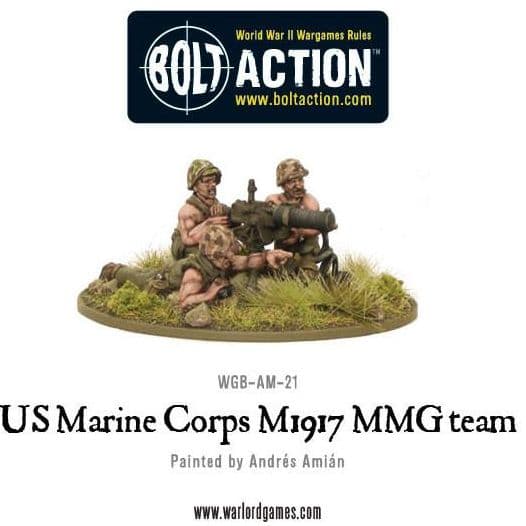 USMC M1917 MMG team - Image 1