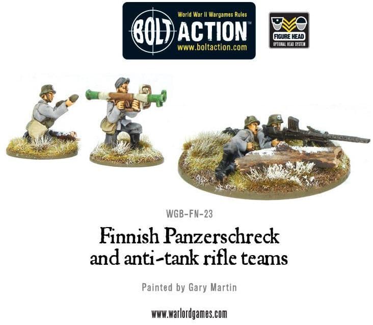 Finnish Panzerschreck and anti-tank rifle teams - Image 1