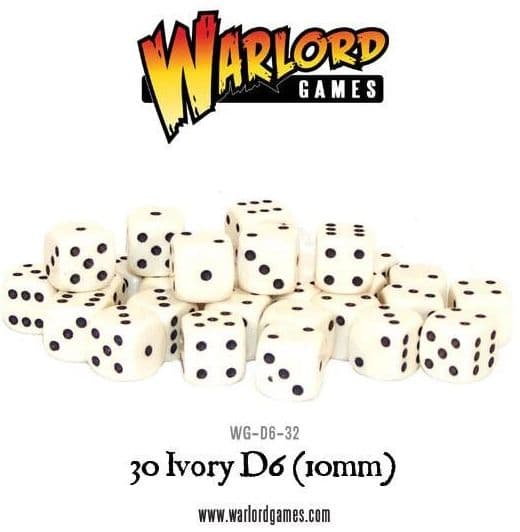 30 Ivory D6 (10mm) - Image 1