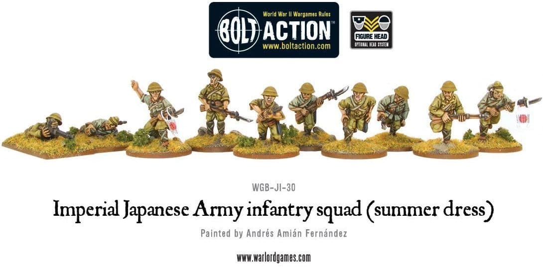 Imperial Japanese Army infantry squad (summer dress)
