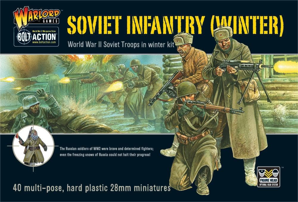 Soviet Winter Infantry plastic box set - Image 1