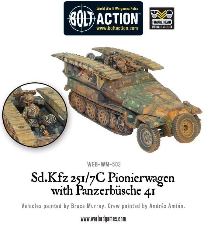 Sd.Kfz 251/7C Pionierwagen with panzerbuchse 41 - Image 1