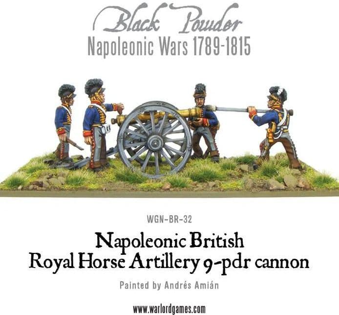 Napoleonic British Royal Horse Artillery 9-pdr cannon - Image 1