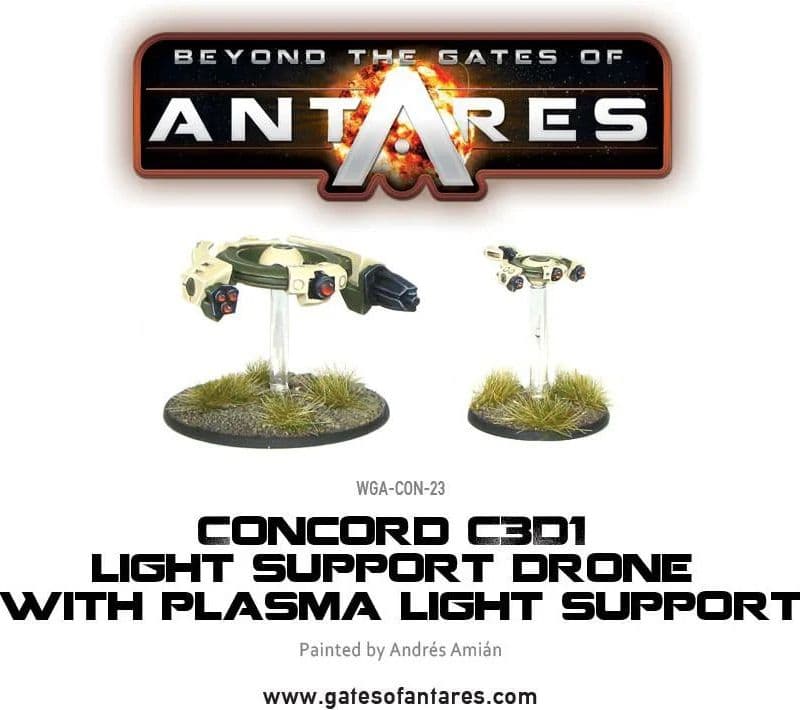 Concord C3D1 Light Support Drone with Plasma Light Support