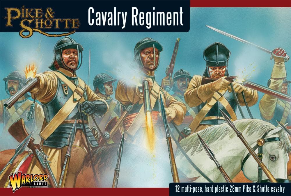 Pike & Shotte Cavalry plastic boxed set - Image 1