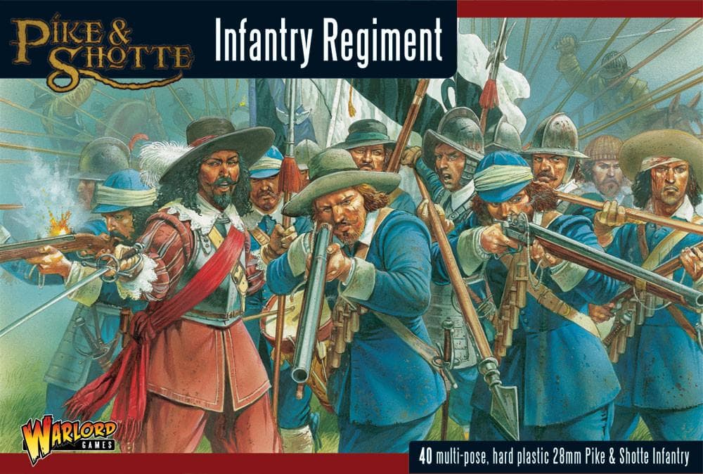 Pike & Shotte Infantry Regiment plastic boxed set - Image 1