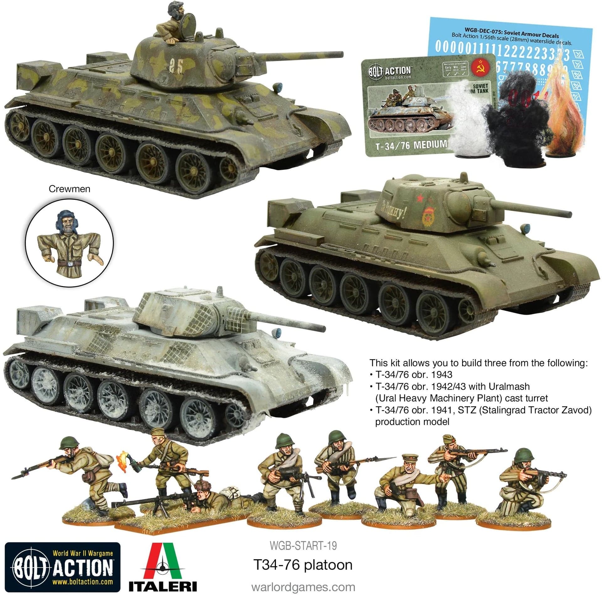 Soviet T34/76 platoon - Image 1