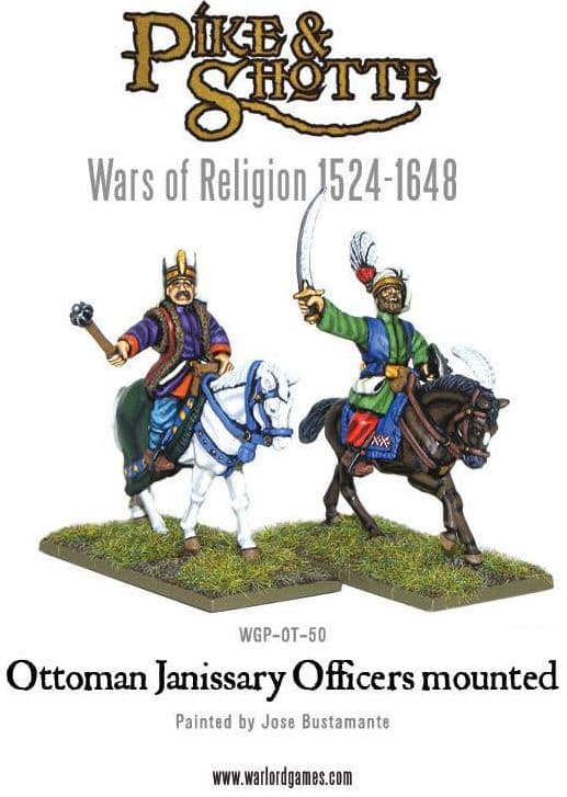 Ottoman Janissary Officers mounted - Image 1