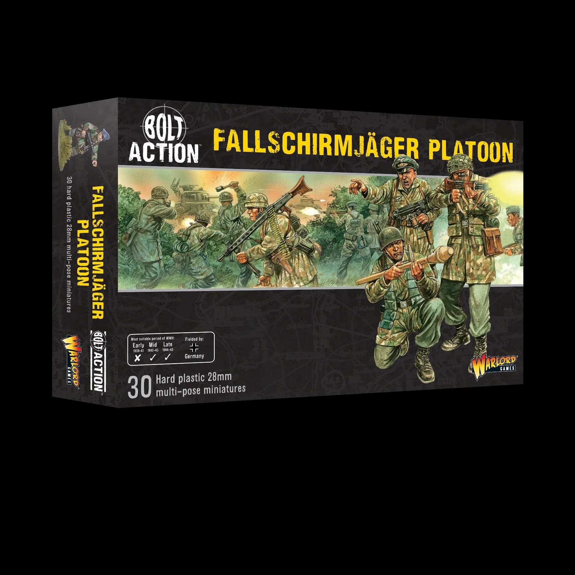 Fallschirmjager platoon (plastic box)