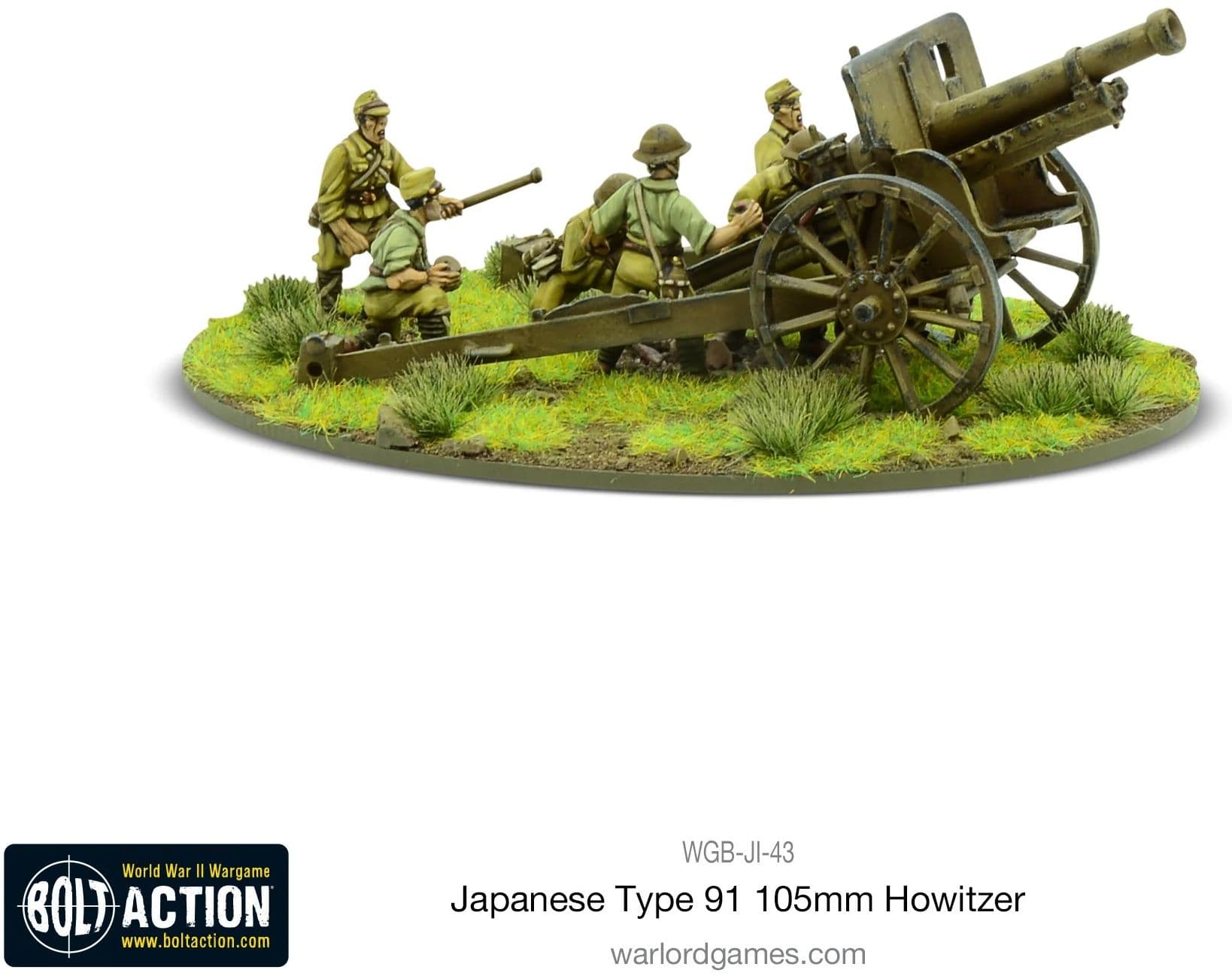 Japanese Type 91 105mm Howitzer