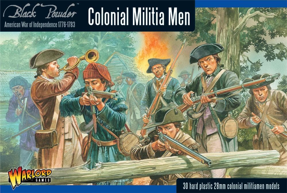Colonial Militia Men (Plastic Box) - Image 1