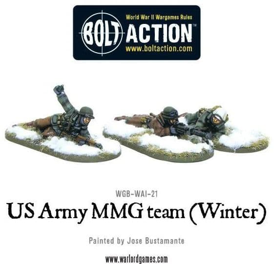 US Army MMG team (Winter) - Prone - Image 1