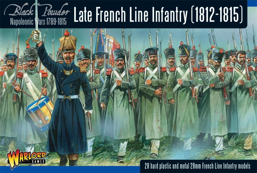 Napoleonic War Late French Line Infantry (1812-1815) - Image 1