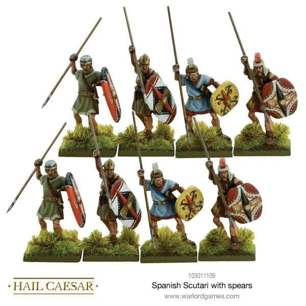 Spanish Scutari with spears - Image 1